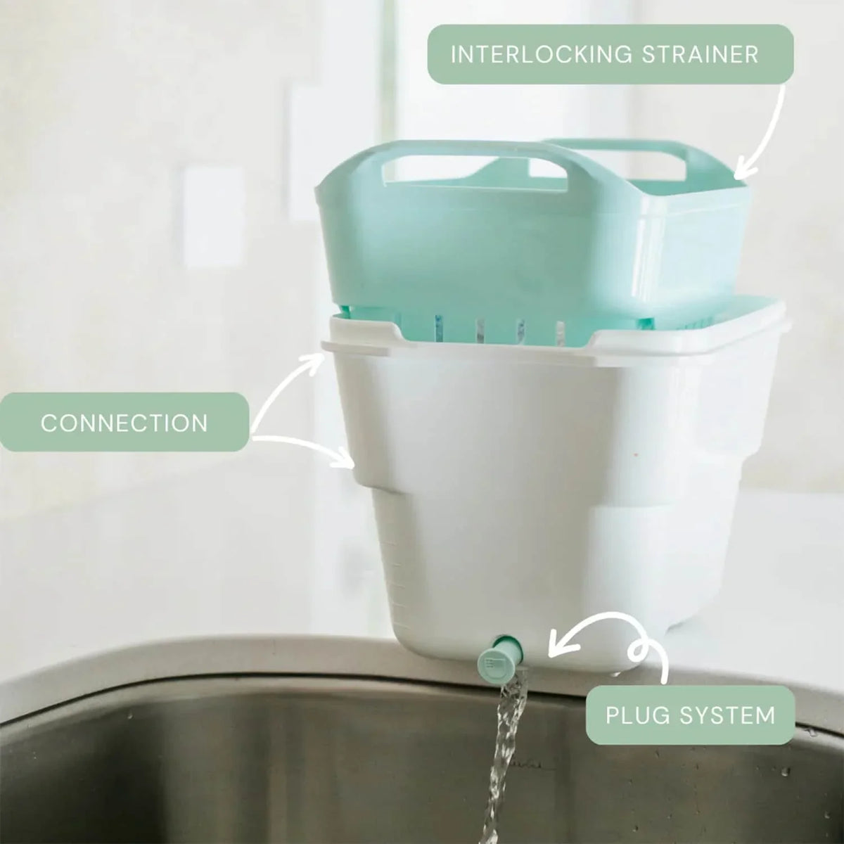 Strucket 4.5L Mini Strainer Bucket
