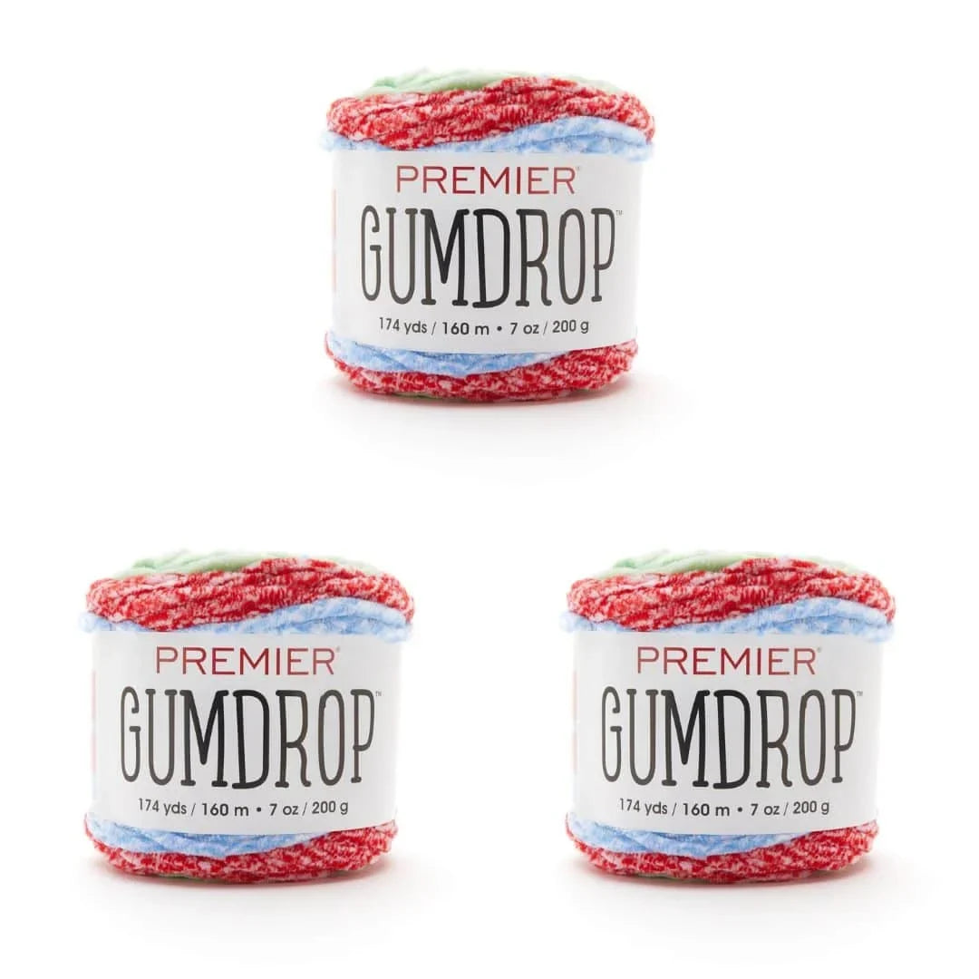Gumdrop™ Chenille Bag of 3
